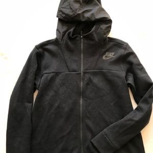 Nike Black Full-Zip Hi-Lo Hoodie